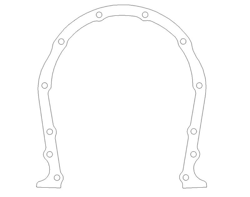 Picture of Cometic Gasket CG Timing Cover Gaskets Gasket Kits - C5345-031