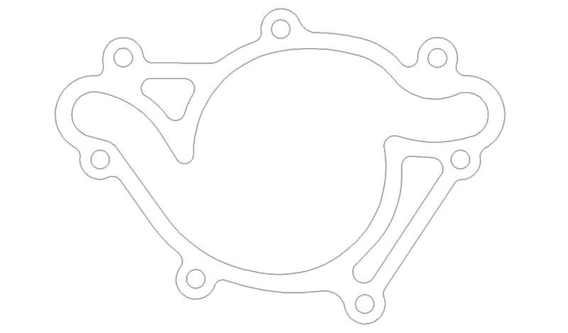 Picture of Cometic Chrysler Magnum V8 .018in AFM Water Pump Gasket