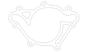 Picture of Cometic Chrysler Magnum V8 .018in AFM Water Pump Gasket