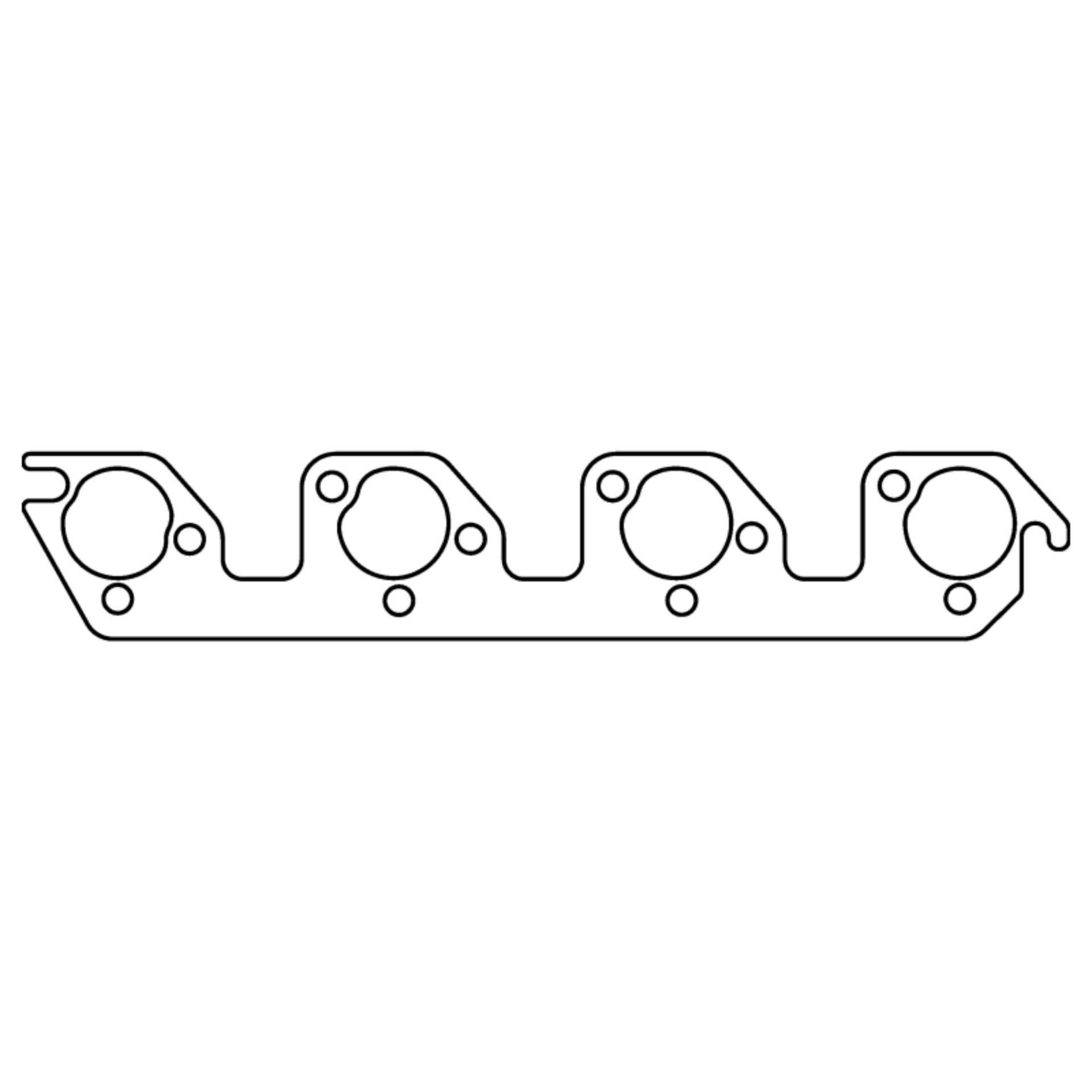 Picture of Cometic Ford 2.3L OHC .064in AM Exhaust Manifold Gasket