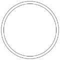Picture of Cometic Holley Airhorn .060in Fiber Carburetor Gasket