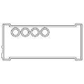 Picture of Cometic Cosworth FVA/FVC .060in AFM Valve Cover Gasket