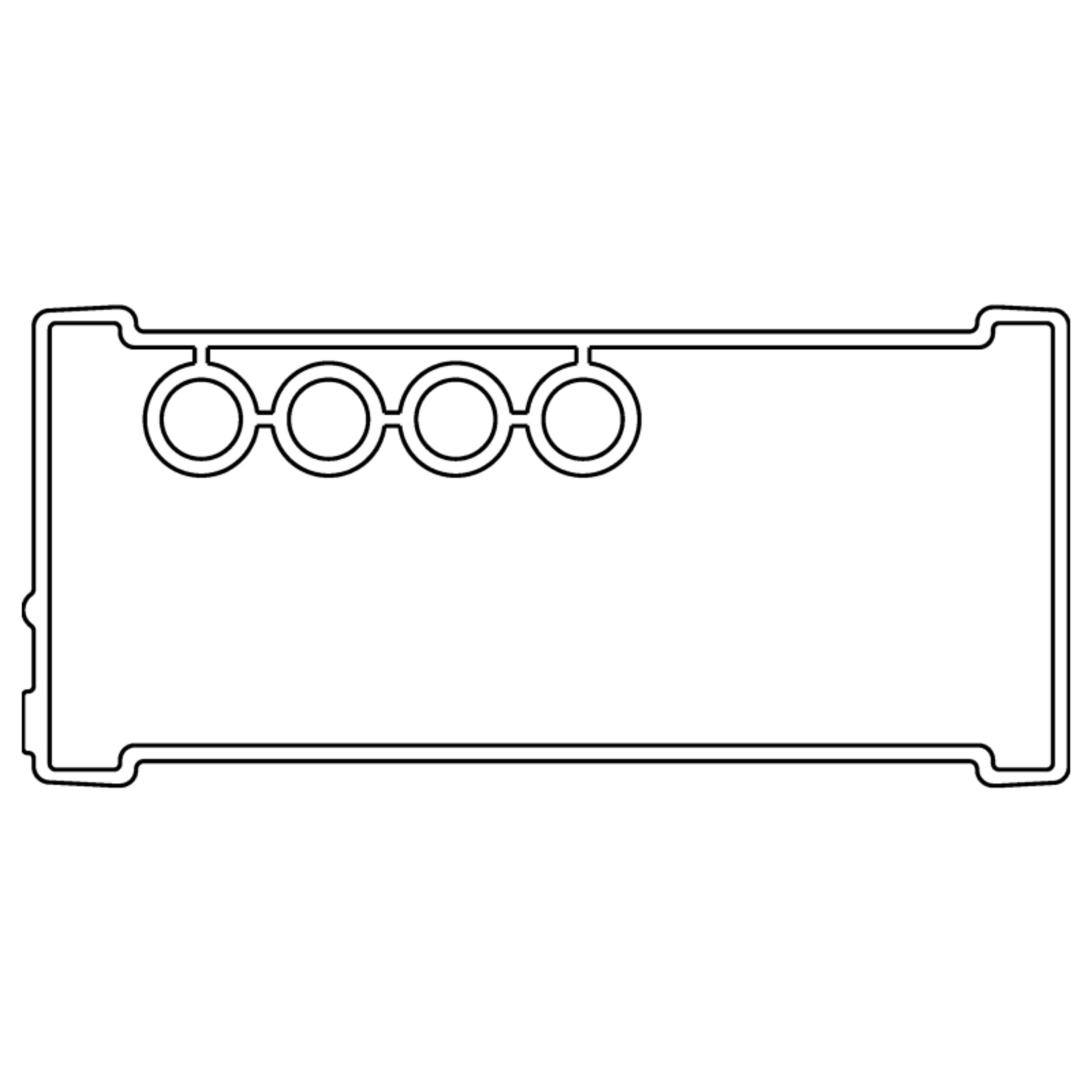 Picture of Cometic Cosworth FVA/FVC .060in AFM Valve Cover Gasket