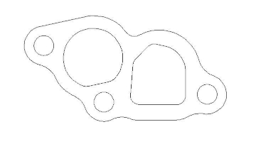 Picture of Cometic Chrysler B/RB .032in AFM Water Pump Gasket Set