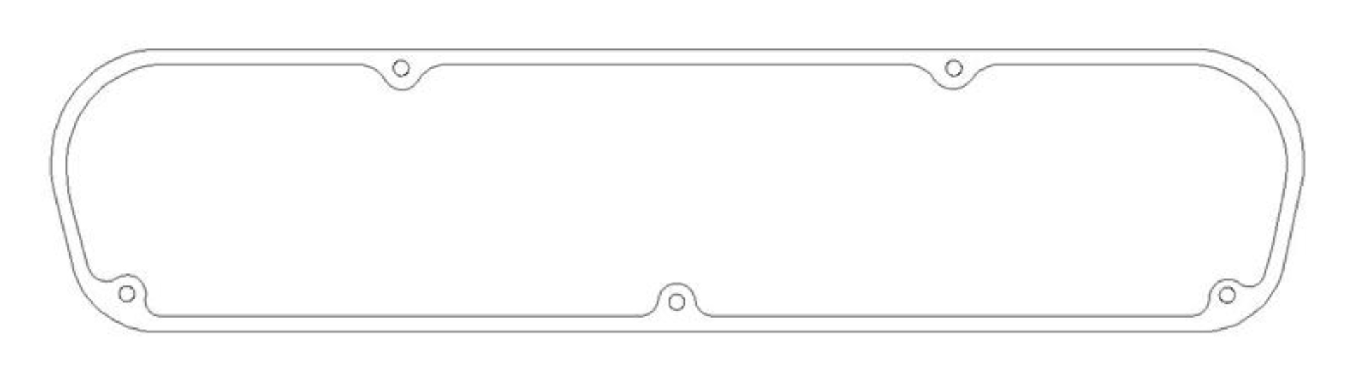 Picture of Cometic Chrysler LA V8 .125in Fiber Valve Cover Gasket