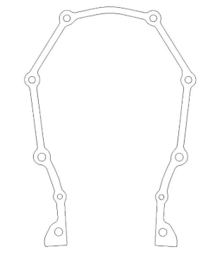 Picture of Cometic Chrysler B/RB .018in AFM Timing Cover Gasket
