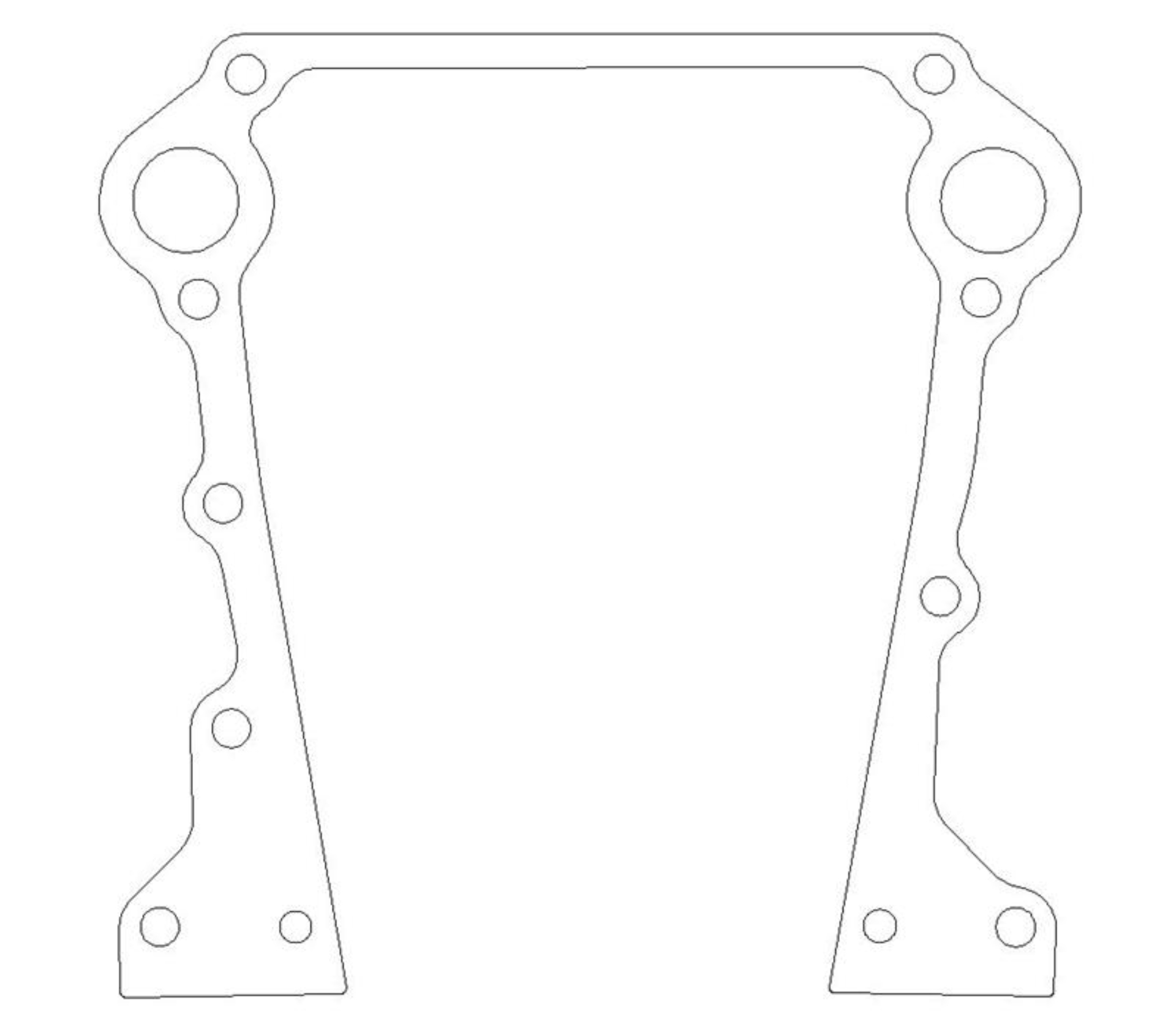 Picture of Cometic Chrysler LA .018in AFM Timing Cover Gasket