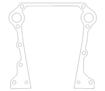 Picture of Cometic Chrysler LA .018in AFM Timing Cover Gasket