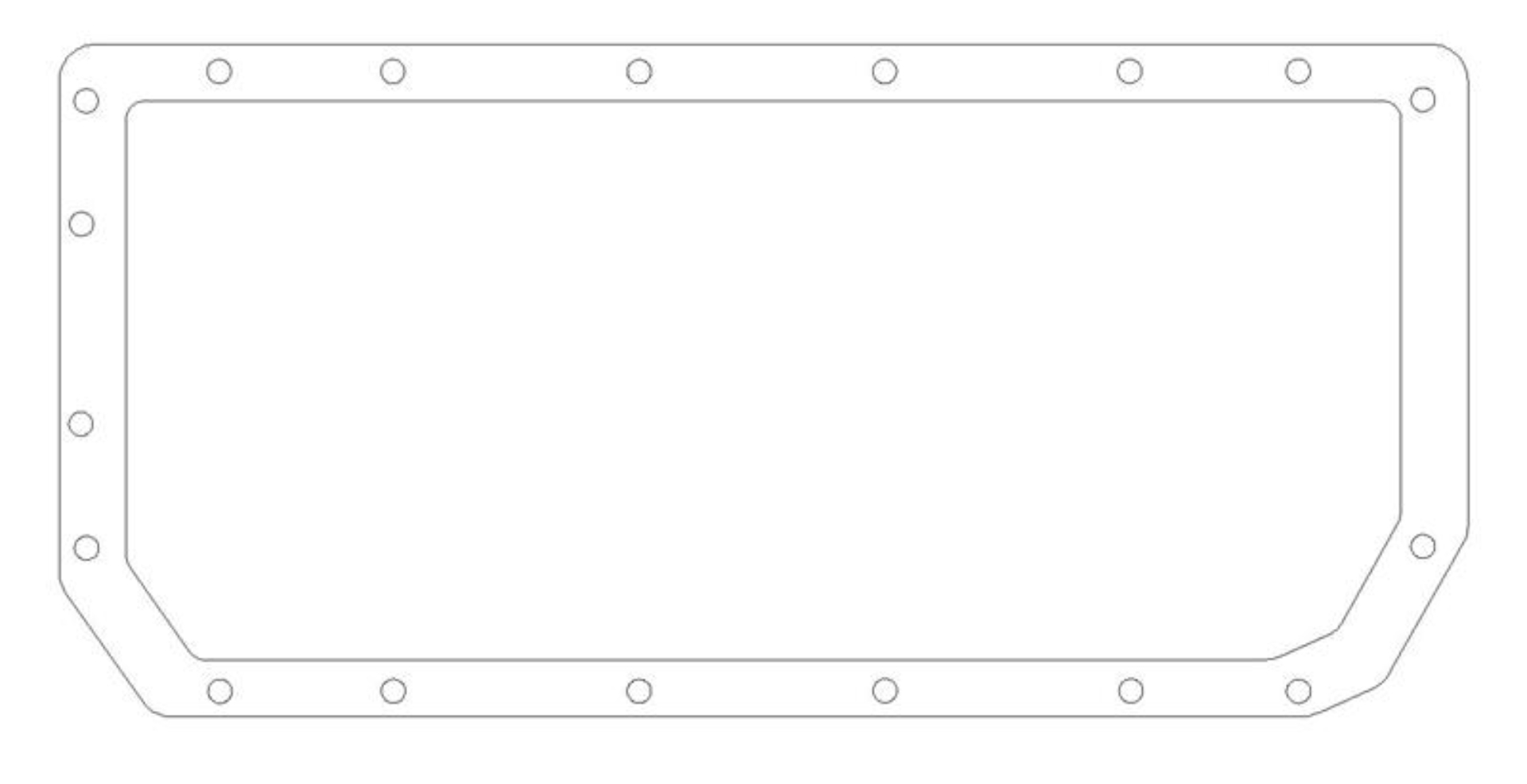Picture of Cometic Chrysler A4 Block .060in AFM Oil Pan Gasket