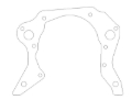 Picture of Cometic Ford Windsor .020in Rubber Coated Steel Timing Cover Gasket - SVO