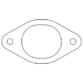 Picture of Cometic Subaru EJ255/EJ257 .063in Copper Downpipe to Midpipe Gasket