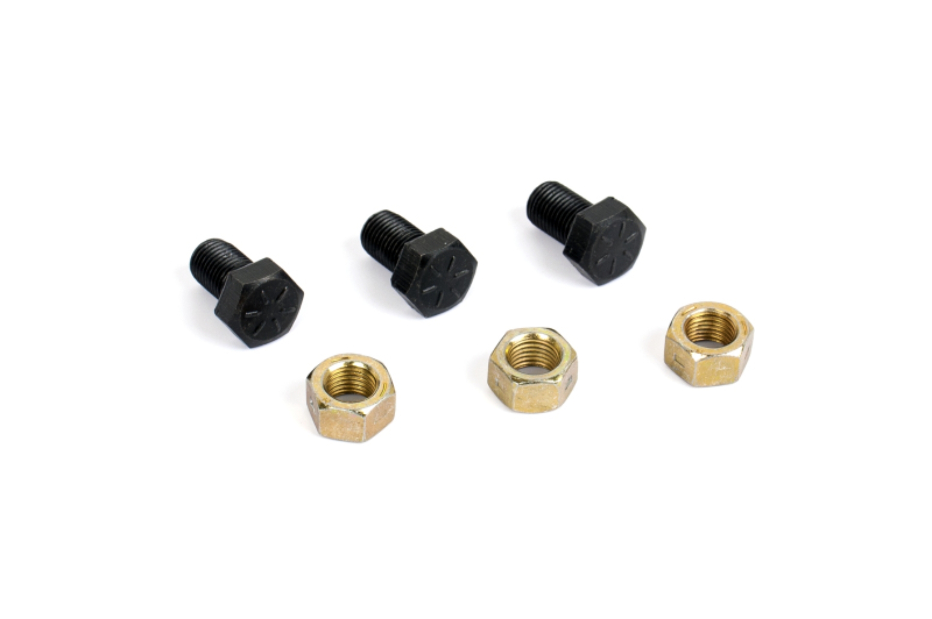 Picture of Cometic Torque Converter Bolts 3/8-24 x 5/8in-Grade 8 Black Oxide Finish w/ Nuts