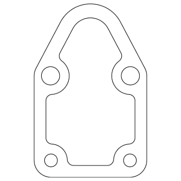 Picture of Cometic Chrysler/Ford/GM Fuel Pump Gasket .031in Fiber - 4 Bolt - 10 Pack