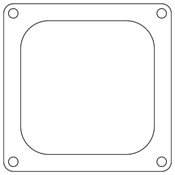 Picture of Cometic Holley 4500 Dominator Carb Gaskets .060in Fiber - Open Plenum - 10 Pack