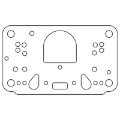 Picture of Cometic Holley Metering Block Gaskets .062in MP - 3 Circuit - 20 Pack