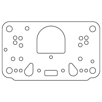 Picture of Cometic Holley Metering Block Gaskets .062in MP - 3 Circuit - 20 Pack