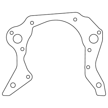 Picture of Cometic Ford 302/351W V8 Timing Cover Gasket .031in Fiber - 10 Pack