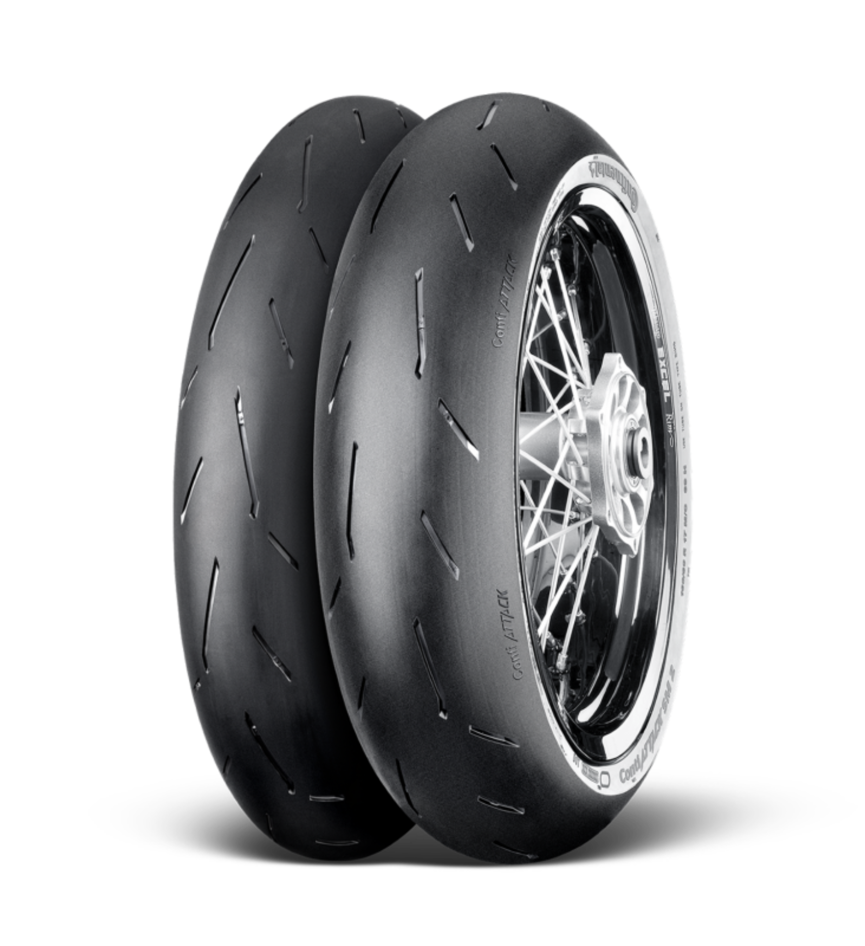 Picture of Continental ContiAttack SM 2 - 120/70R17 M/C 58H TL Front