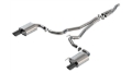 Picture of Borla 2024 Ford Mustang 2.3L Ecoboost 2.50 S-TYPE Black Chrome Catback Exhaust - Non-Active
