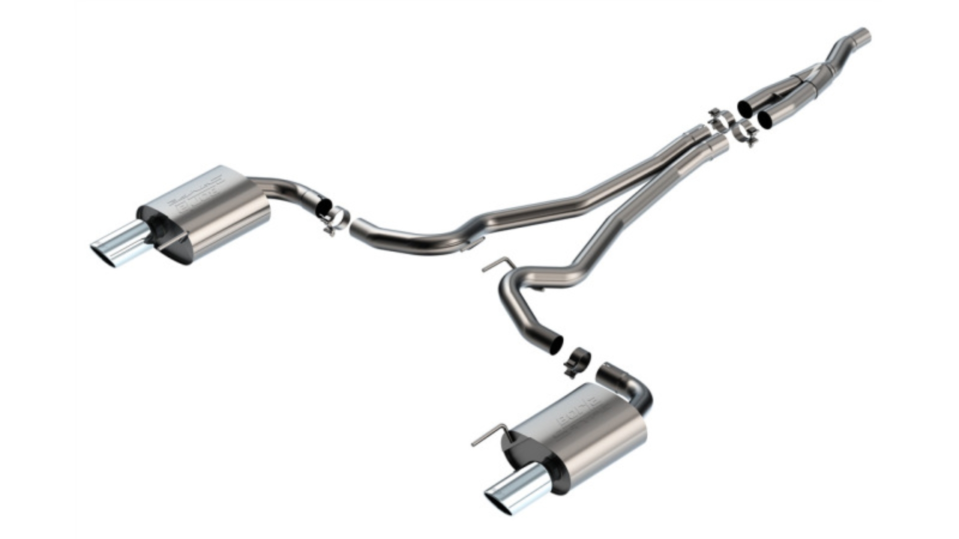 Picture of Borla 2024 Ford Mustang 2.3L Ecoboost 2.50 S-TYPE Catback Exhaust - Non-Active