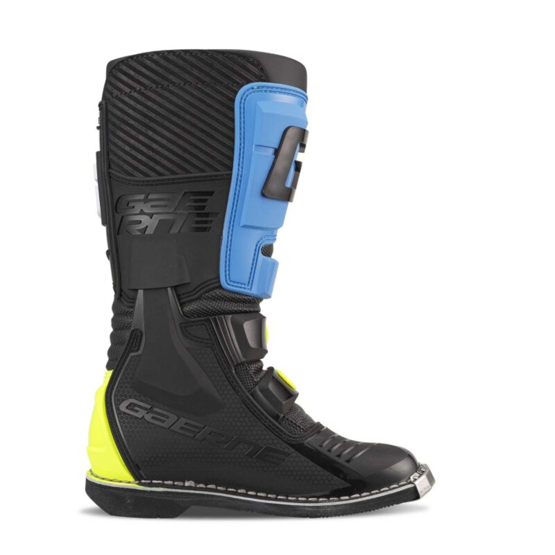 Picture of Gaerne GXJ Boot Black/Blue/Fluorescent Yellow Size - Youth 1