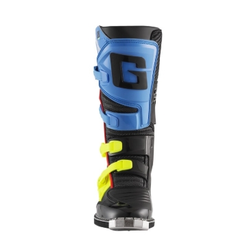 Picture of Gaerne GXJ Boot Black/Blue/Fluorescent Yellow Size - Youth 4
