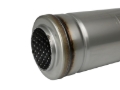 Picture of aFe MACH Force-Xp 409 SS Muffler 3in Center/Center 18in L X 5in Dia - Round Body
