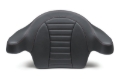 Picture of Mustang 14-21 HD FL Touring Extended Arm Wrap-Around Backrest Deluxe - Black w/Red Stitching