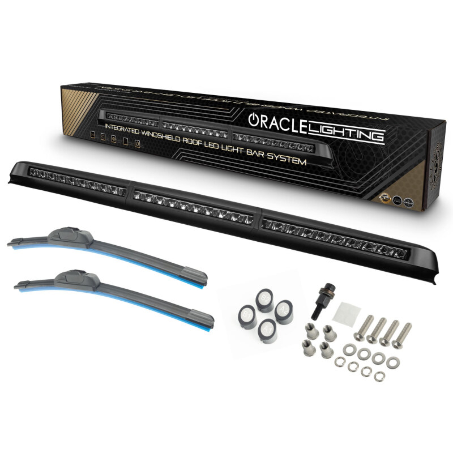 Picture of Oracle Jeep Wrangler JL/Gladiator JT Integrated Windshield LED Light Bar System