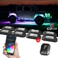 Picture of XK Glow RGBW 8pc Addressable LED Rock Light Kit