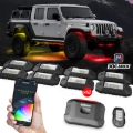 Picture of XK Glow RGBW 12pc Addressable LED Rock Light Kit