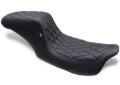 Picture of Mustang 08-24 HD FL Touring Double Diamond Squareback 1PC Seat - Black