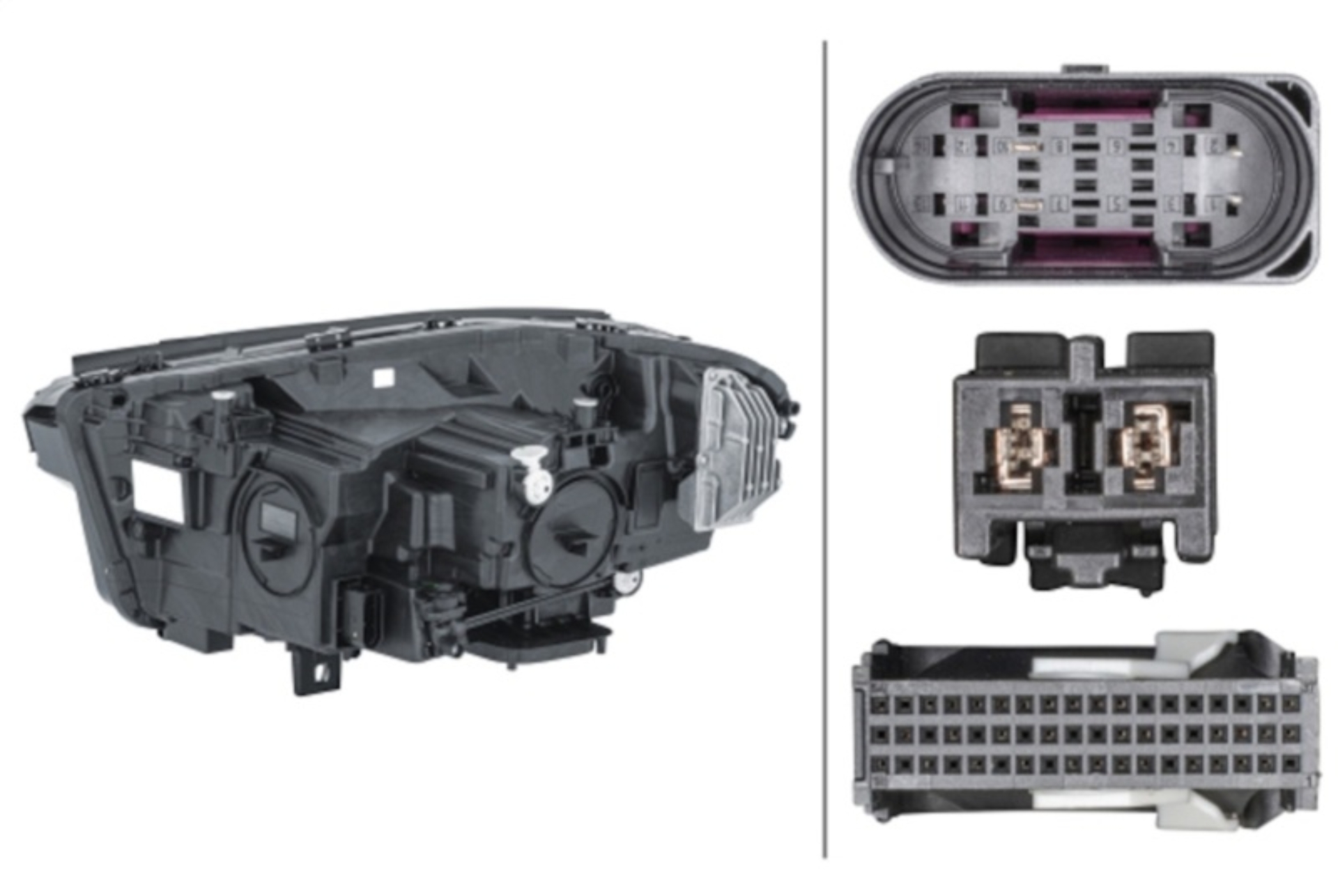 Picture of Hella 21-22 Mercedes-Benz Gla Headlamp Led Rh Static