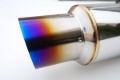 Picture of Invidia 09+ EVO 10 RACING Titanium Tip Cat-back Exhaust