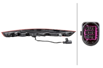 Picture of Hella 2015-2018 Porsche Macan Back Up Light Assembly Rear Left