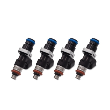 Picture of BLOX Racing Eco-Fi Street Injectors 1000cc/min w/ 1/2in Adapter For Honda K Series - Set of 4