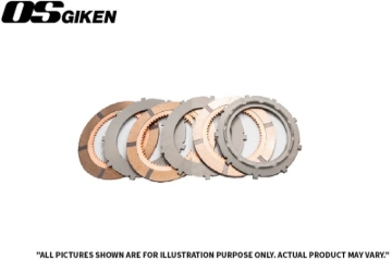 Picture of OS Giken Nissan R32/R33 RB20/25/26 Skyline GTR/GTS R Series Triple Plate Clutch Overhaul Kit A
