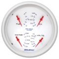 Picture of Autometer Marine White 5in Gauge Quad