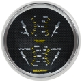 Picture of Autometer Marine Carbon Fiber 5in Gauge - 100PSI
