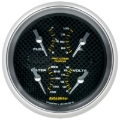 Picture of Autometer Marine Carbon Fiber 3-3/8in Gauge - 100PSI