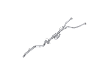 Picture of MBRP 22-25 Toyota Tundra 3.4L 3in Cat Back Single Rear Turn Down - T304