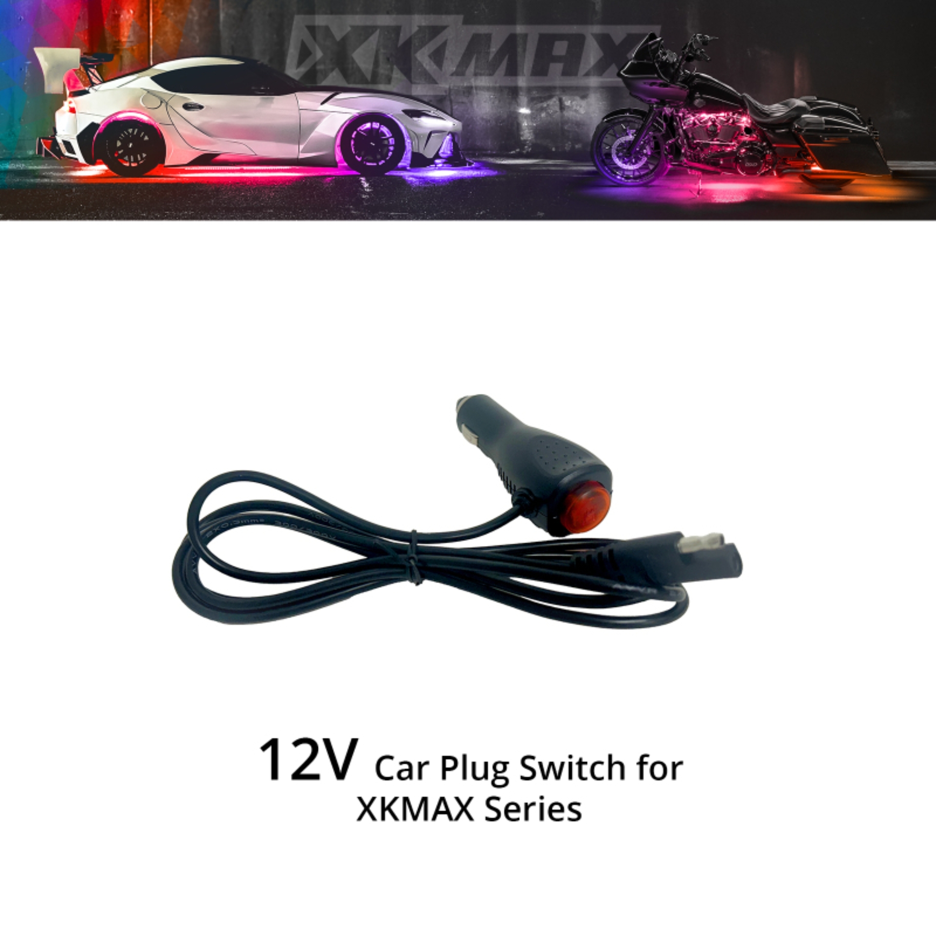 Picture of XK Glow XKmax 12V Car Plug Switch