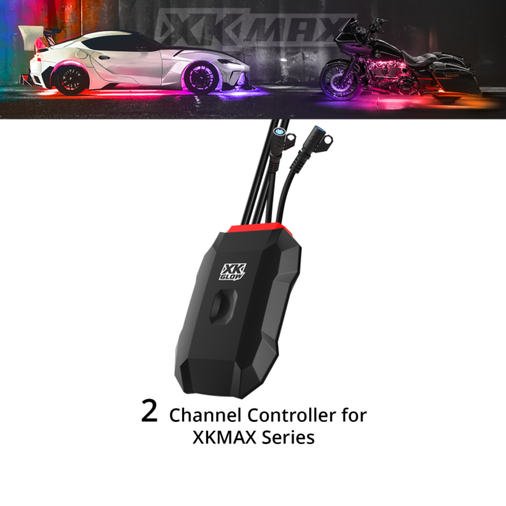 Picture of XK Glow XKmax 2 Channel RGBW Controller