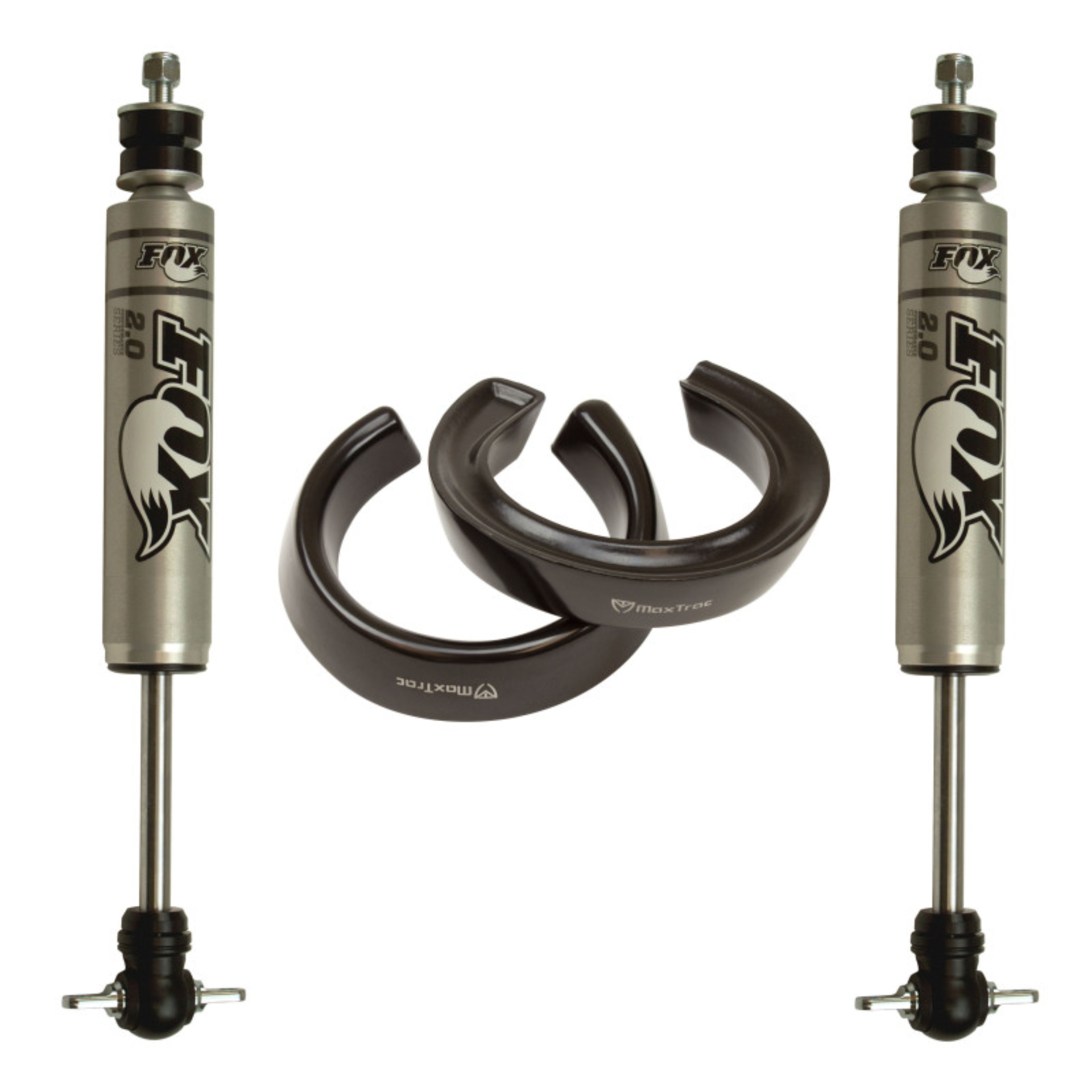 Picture of MaxTrac 09-18 Dodge RAM 1500 2in Front Coil Spacers w/ Fox Shocks