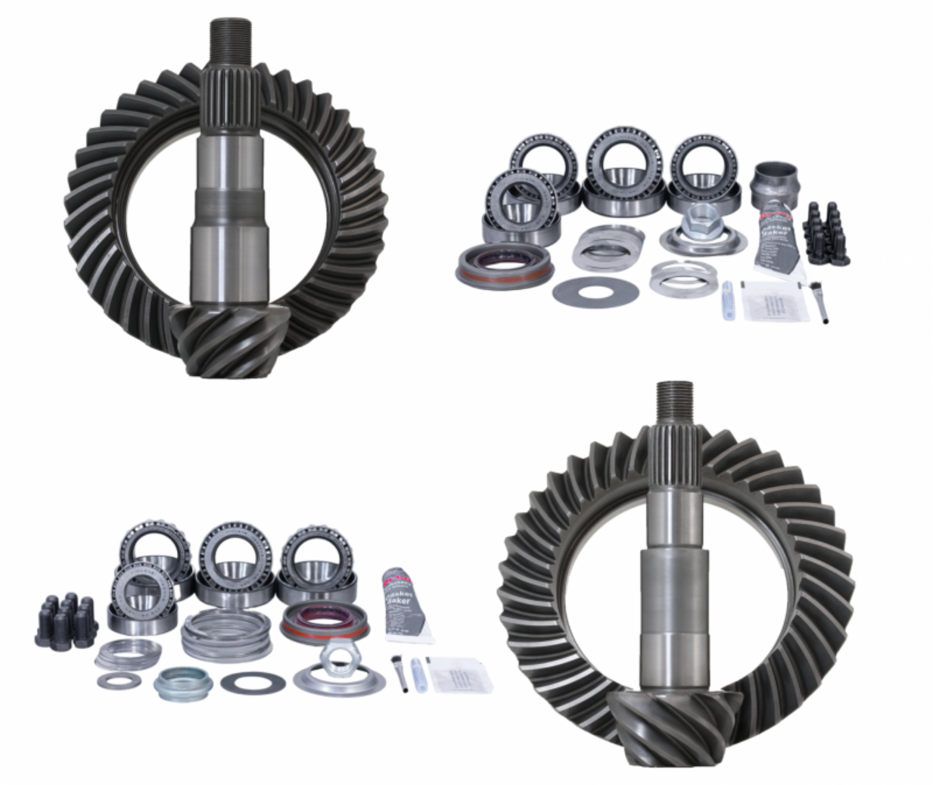Picture of Revolution Gear & Axle 07-18 Jeep Wrangler JK Non-Rubicon Timken Bearing 5.38 Ratio Gear Package