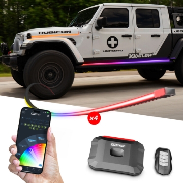Picture of XK Glow Addressable Accent Light Strip Kit For Jeep - Case of 20