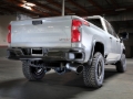 Picture of aFe Large Bore-HD 5in 409SS DPF-Back Exhaust System w/Blk Tip 24-25 GM Diesel Trucks V8-6.6L(td) L5P