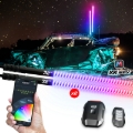 Picture of XK Glow 2x32 XKmax RGBW Advanced App Control LED Whip Light Kit for 4x4 Offroad UTV ATV