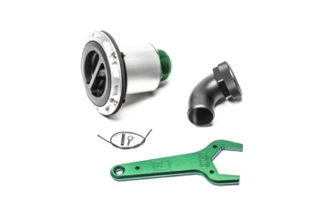 Picture of Radium Engineering Remote Mount Vented Standard Filler 1.5in Elbow