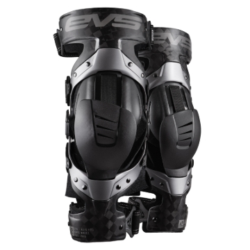 Picture of EVS Axis Pro Knee Brace Pair Black/Grey - XL
